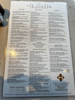 The Hudson menu