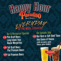 Paradiso Mexican food