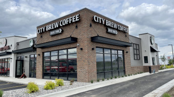 City Brew Coffee inside