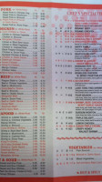 Empire Authentic Chinese menu