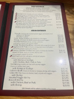 Nozawa Sushi Teppanyaki menu