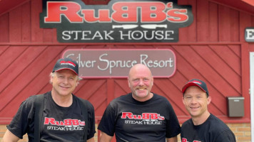 Rubbs Steakhouse food