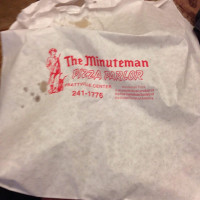 Minuteman Pizza Parlor food