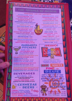 Mezcal's Mexican menu