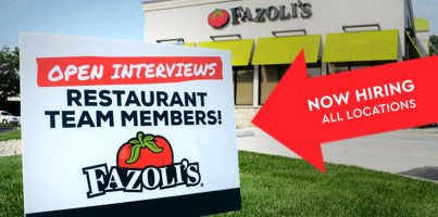 Fazoli's outside