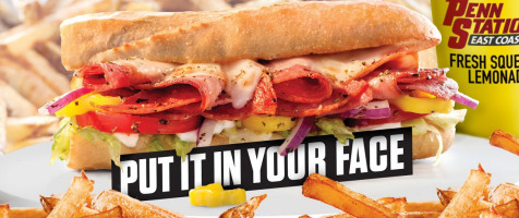 Penn Station East Coast Subs food