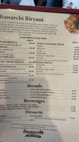 Bawarchi Grill Spirits menu