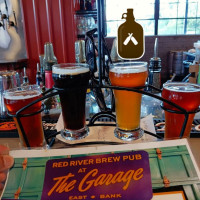 Red River Brewpub The Garage food