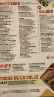 Dos Amigos menu