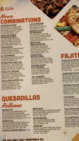 Dos Amigos menu