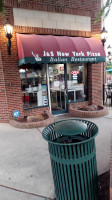 J S New York Pizza outside