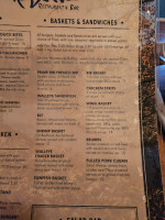 The Deerstand menu