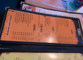 Mexico Joe's menu