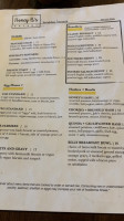 Honey B's Eatery menu