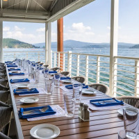 Cedars Floating Coeur D'alene Resort food