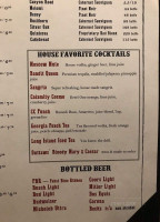 Outlaws And Grill menu