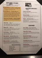 Outlaws And Grill menu