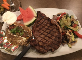 Silver Creek Steakhouse food