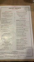 Sweet Mimi's Café Bakery menu