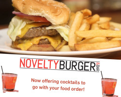 Novelty Burger food