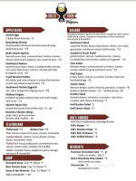 The Boiler Room Wahpeton menu