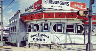 White Mana Diner inside