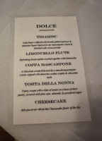 Lino Italiano menu