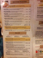 Texas Roadhouse menu