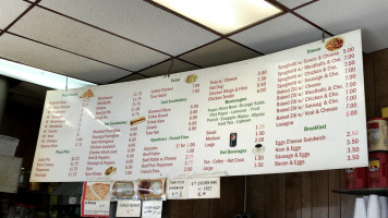 Giovanni's Pizza menu