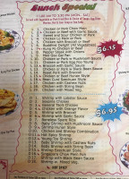 New Totowa menu