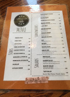 Main Street Cafe menu