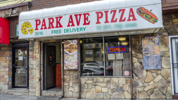 Park Avenue Pizza inside