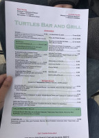 Turtle's Grill menu