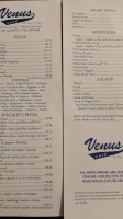 Venus Cafe menu