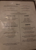 Mima Vinoteca menu