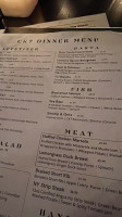 Cornerstone Kitchen Tap menu