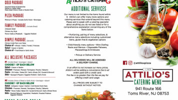 Attilio's Of Tom's River food