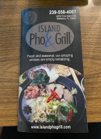 Island Pho Grill food