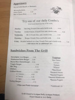 Serendipity Cafe menu