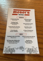 Moser's Austrian Cafe menu