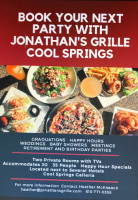 Jonathan's Grille Cool Springs In Frankl food