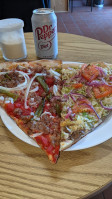 Corleone's Old Fashion Tomato Pie Pizza food