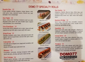 Domo 77 food