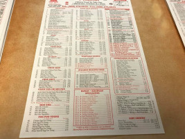 1 Walnut Chinese menu