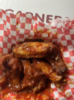 Garner's Pizza Wings food