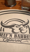 Beef-n-barrel food