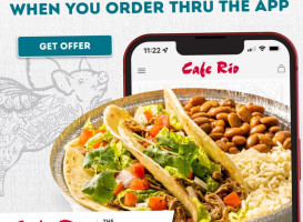 Cafe Rio Mexican Grill food