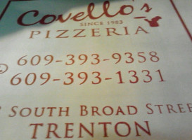 Covello's Pizza food