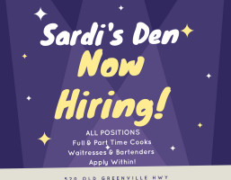 Sardi's Den food