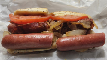 Claw's Hot Dogs Beef food